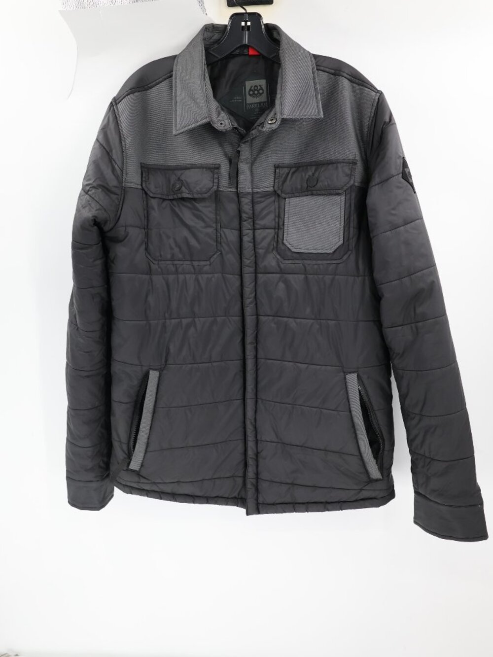 686 Parklan Jacket Men’s Large Termal Insulated Quilted Full Zip winter snow